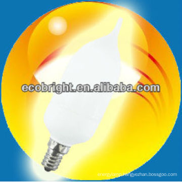 Super Mini candle energy saving lamp 8000H CE QUALITY